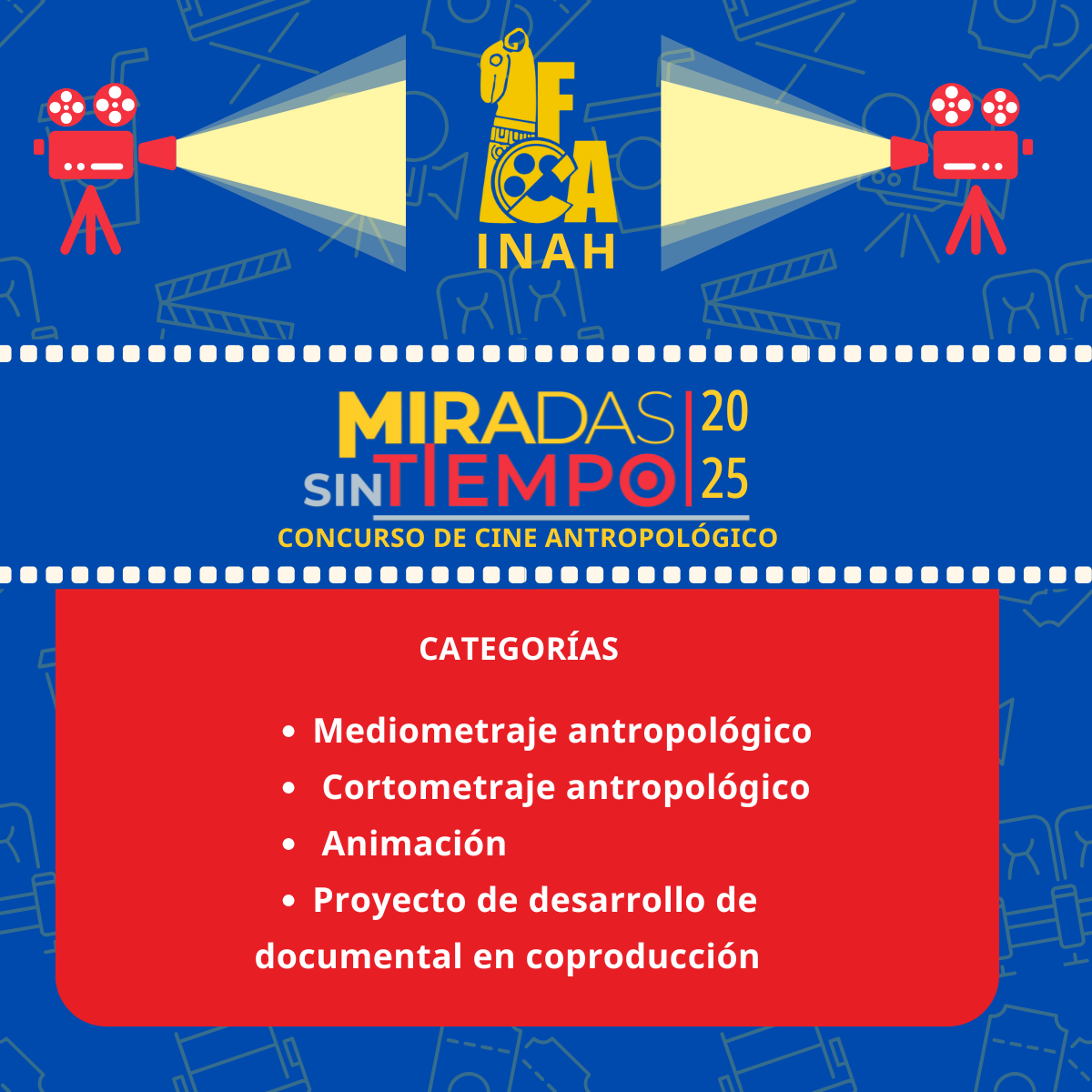 Premiación concurso de cine antropológico Miradas sin tiempo, INAH, 2025